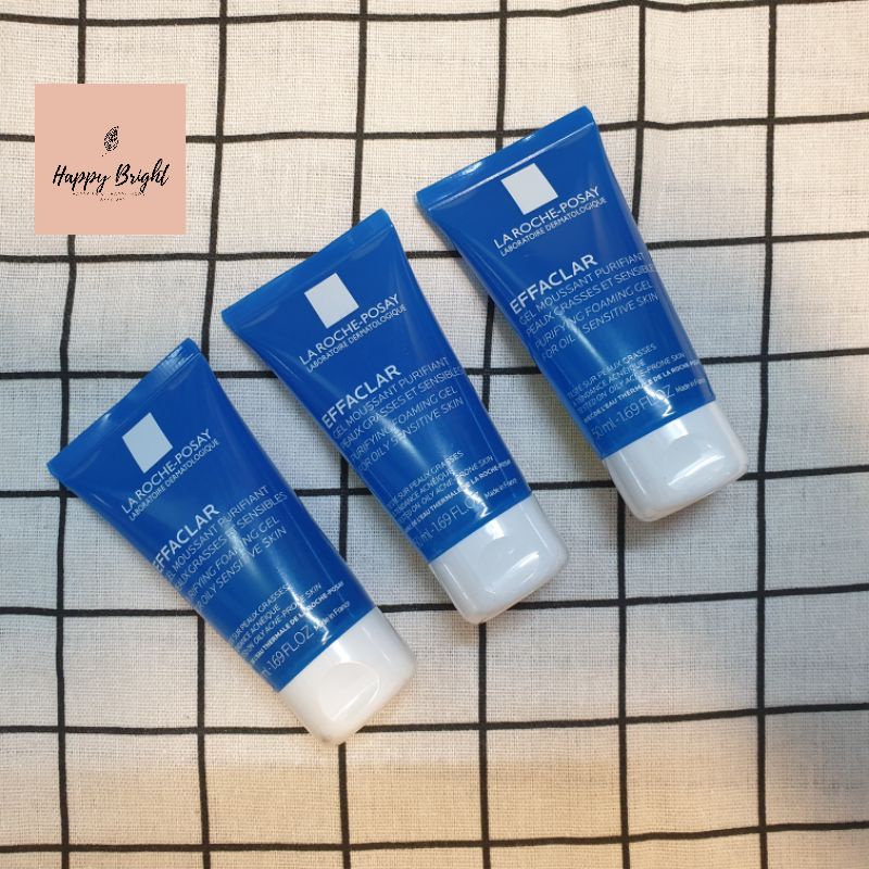 Sữa Rửa Mặt Dạng Gel Dành Cho Da Dầu Nhạy Cảm Effaclar Gel Moussant Purifiant La Roche Posay size bé | BigBuy360 - bigbuy360.vn