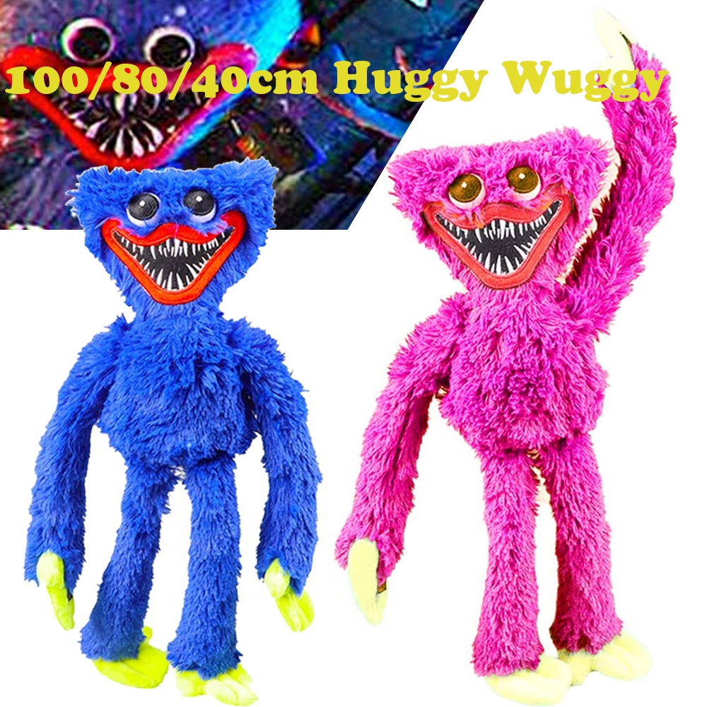 Mới Búp bê nhồi bông Poppy Playtime Huggy Wuggy Game Lông Xù cho trẻ em 45cm