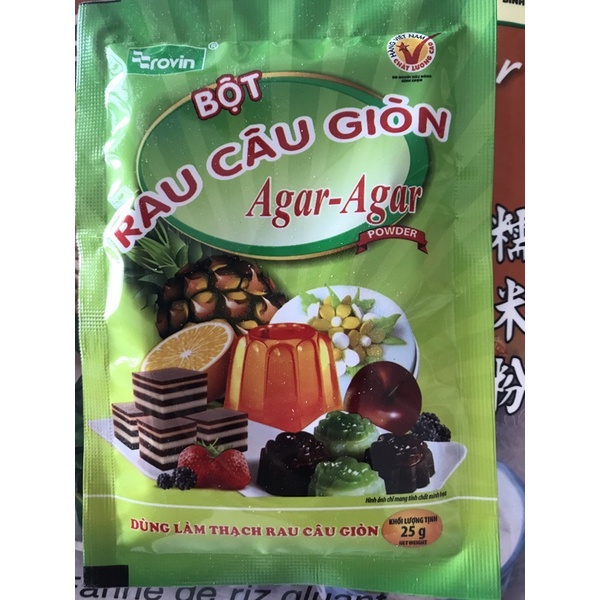 Bột Rau Câu Giòn 25g