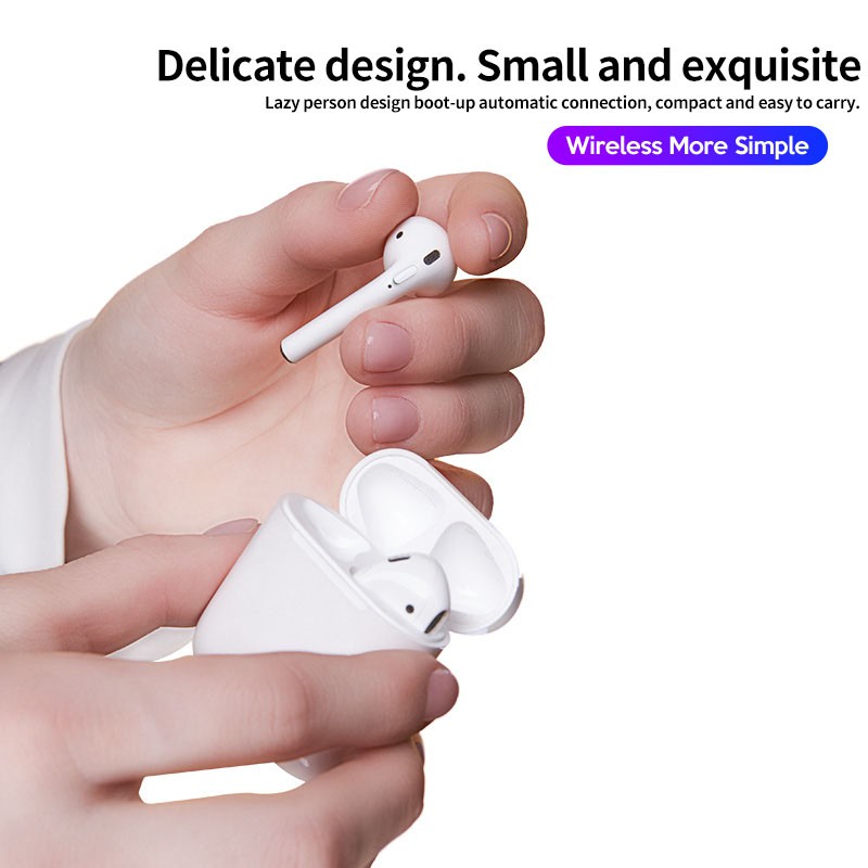 Tai nghe Bluetooth không dây i7s-Tws tai nghe kèm hộp sạc âm thanh cực hay