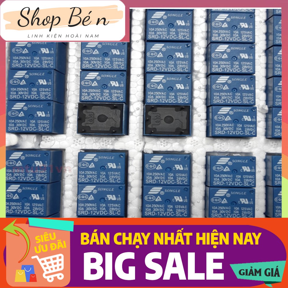 Relay 5v ,12v, 24v rờ le 5v,12v, 24v 5 chân