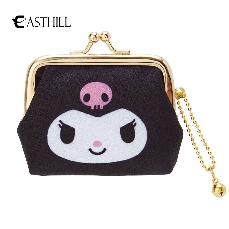 SANRIO Ví Nhỏ Đựng Tiền Xu In Họa Tiết Hello Kitty Dễ Thương Cho Bé Gái