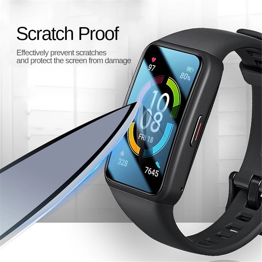 Miếng Dán 3D Bảo Vệ Màn Hình Dùng Cho Huawei Band 6 7 8 / Honor Band 6