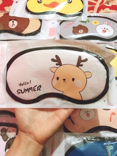 BỊT MẮT NGỦ CÓ TÚI NƯỚC