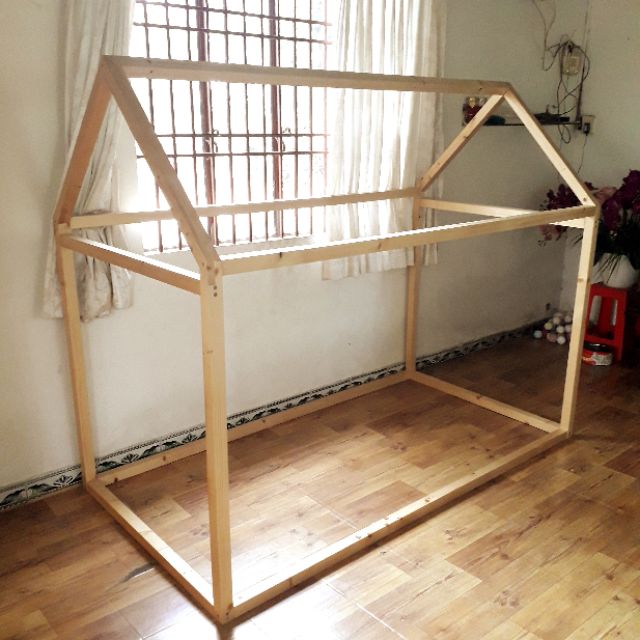 (GIÁ TẠI XƯỞNG) Giường Ngủ Cho Bé Mô Hình Ngôi Nhà 5D Gỗ Nhập Khẩu Cao Cấp + Combo Trọn Bộ Giải Pháp Ngủ Riêng | BigBuy360 - bigbuy360.vn