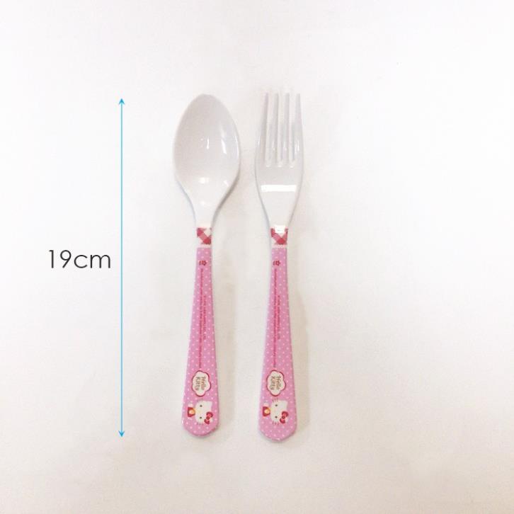 (HÀNG ĐẸP) Bộ Bát Đĩa Ăn Dặm Cho Bé Thái Lan - Kitty Pinky