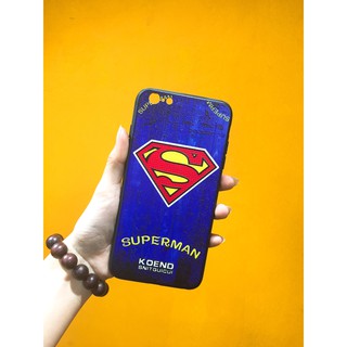 Ốp iPhone 6/6s Cực Chất iRonman, Supperman, Captain
