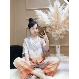 👉Đồ bộ pijama - Lụa Latin cao cấp ♨️♨️♨️