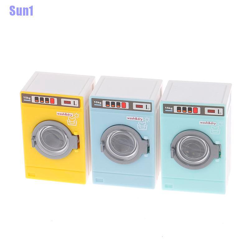 Mô Hình Máy Giặt Mini Tỉ Lệ 1: 12 Trang Trí Nhà Búp Bê