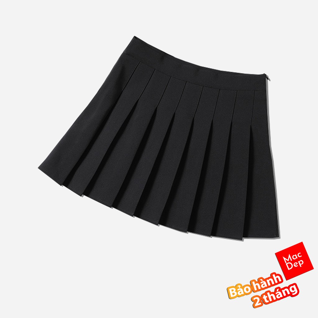 CHÂN VÁY XẾP LY (đen, trắng). Váy ngắn có quần trong - CV03 | BigBuy360 - bigbuy360.vn