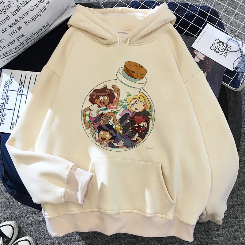 Amphibia Áo Hoodie Chui Đầu Phong Cách Hàn Quốc Ulzzang grunge Cho Nam