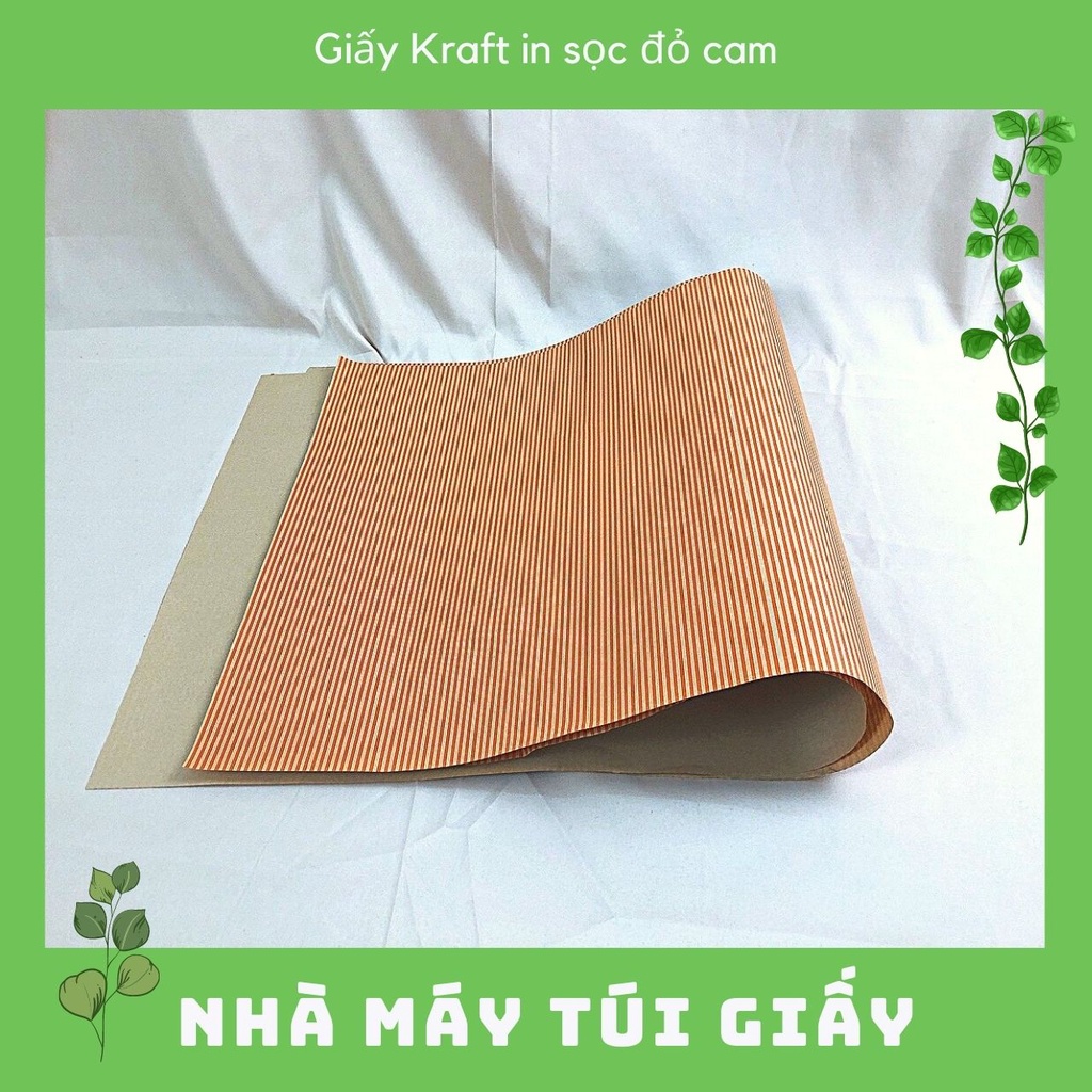 Tờ giấy Kraft - Xi măng gói quà, giấy gói hoa, vẽ giấy rập. đa năng