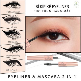MACCARA VÀ EYELINER 2IN1