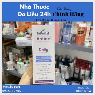 Antiac DAILY Face Wash sữa rửa mặt dành cho da nhờn mụn nhạy cảm