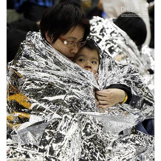 chăn bạc giữ nhiệt Cứu Hộ Khẩn Cấp du lịch đi phượt Space blanket
