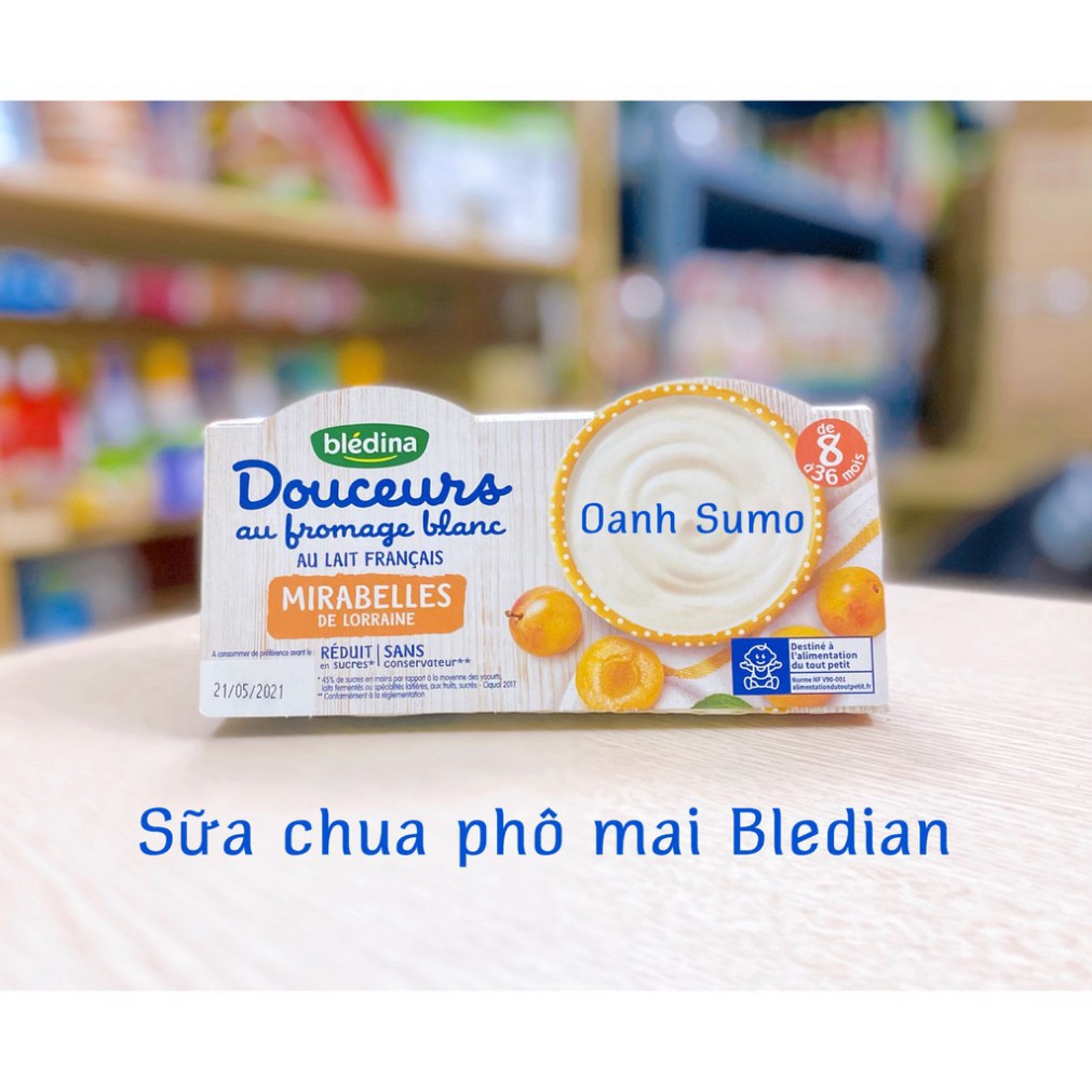 KATIE19 [Mã FMCG8 giảm 8% đơn 500K] Sữa chua phô mai Bledina cho bé