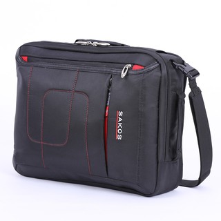 "HOT SALE" Cặp đa năng SAKOS FLASH 10 (Đen đỏ)