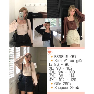 [Order] Áo Kiểu Tay Dài Bigsize
