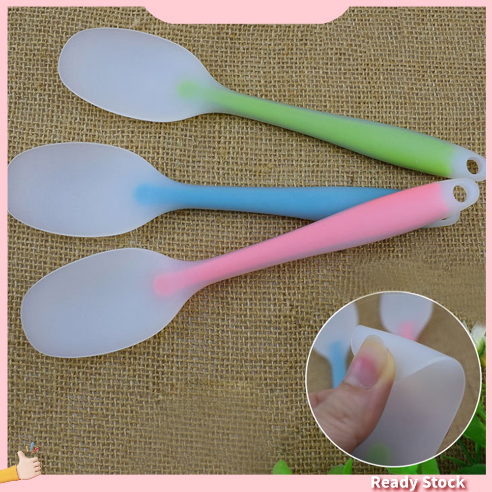 Muỗng Trộn Kem Làm Bánh Bằng Silicone Chống Dính