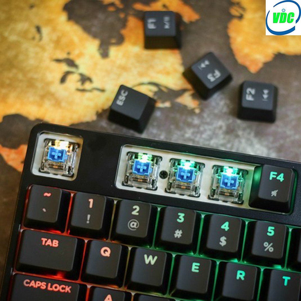 Bàn phím cơ TKL DareU EK880  [ Mã cũ DK880, Led rgb, 87 cap - BH 24 tháng - Chính hãng phân phối ]