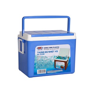 Thùng đựng đá 45l, thùng giữ nhiệt, thùng bảo quản cỡ đại dung tích 45l song long