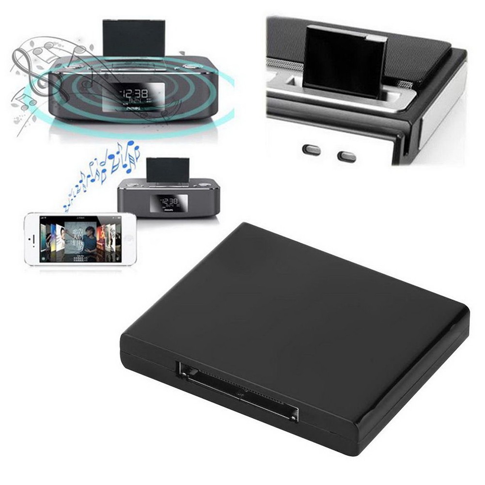 Thiết bị thu nhận âm thanh thích hợp cho iPod iPhone 30-chân Bluetooth V2.1 A2DP