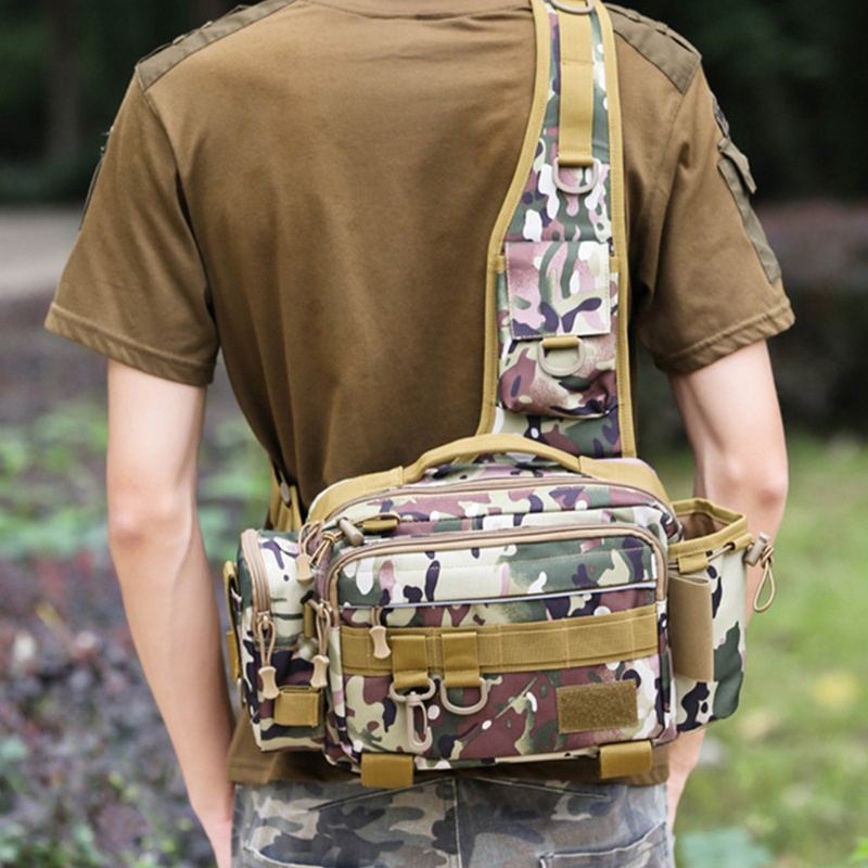 QQ Túi Đeo Hông Đựng Mồi Câu Cá Đa Năng Tiện Dụng