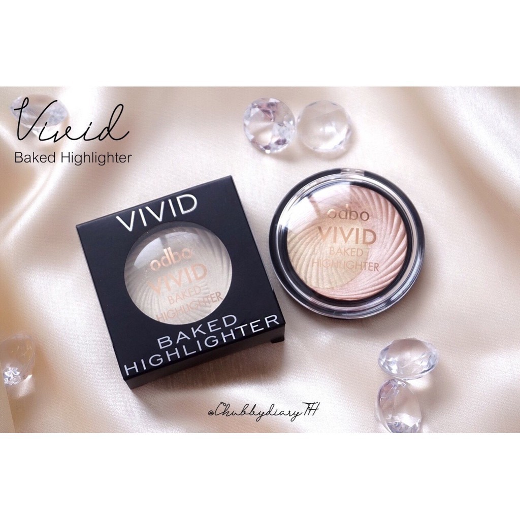 Phấn bắt sáng Odbo Vivid Baked Highlighter ( OD106 ) | BigBuy360 - bigbuy360.vn