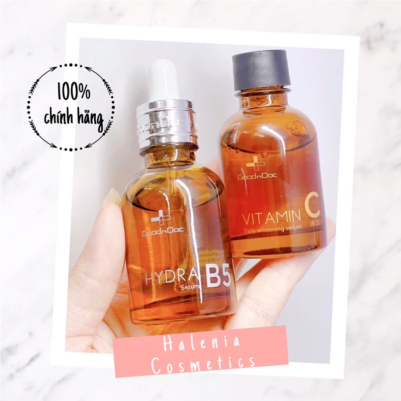 [CHÍNH HÃNG]SERUM B5 GOODNDOC dưỡng ẩm phục hồi, GOODNDOC B5 làm sáng da chống lão hóa GOODNDOC HYDRA B5 30ml ( MẪU MỚI)
