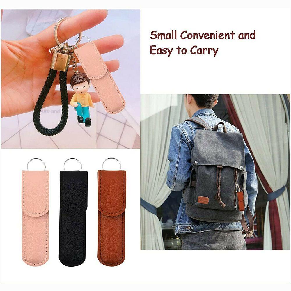 Bộ 6 Cây Ráy Tai Hai Đầu Bằng Da PU Sáng Tạo