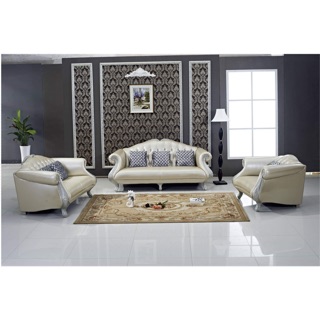 Sofa da tân cổ điển mẫu 2018