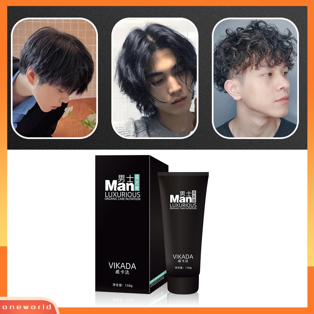 Kem Làm Thẳng Tóc 150ml Tự Nhiên Không Làm Tổn Thương Tóc Cho Nam