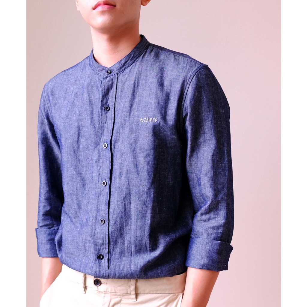 Áo sơ mi nam Wabi Sabi - vải linen cao cấp - chính hãng Hayho Concept