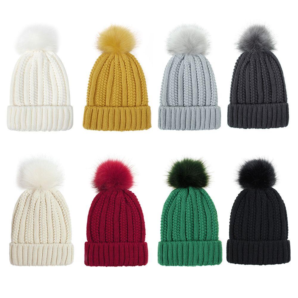 MIH Mũ Beanie Vải Satin Mềm Mại Thời Trang Mùa Đông Cho Nữ