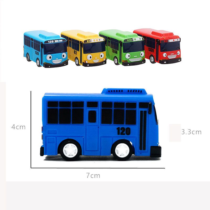 Mô Hình Xe Buýt Đồ Chơi Tayo Rogi Gani Rani