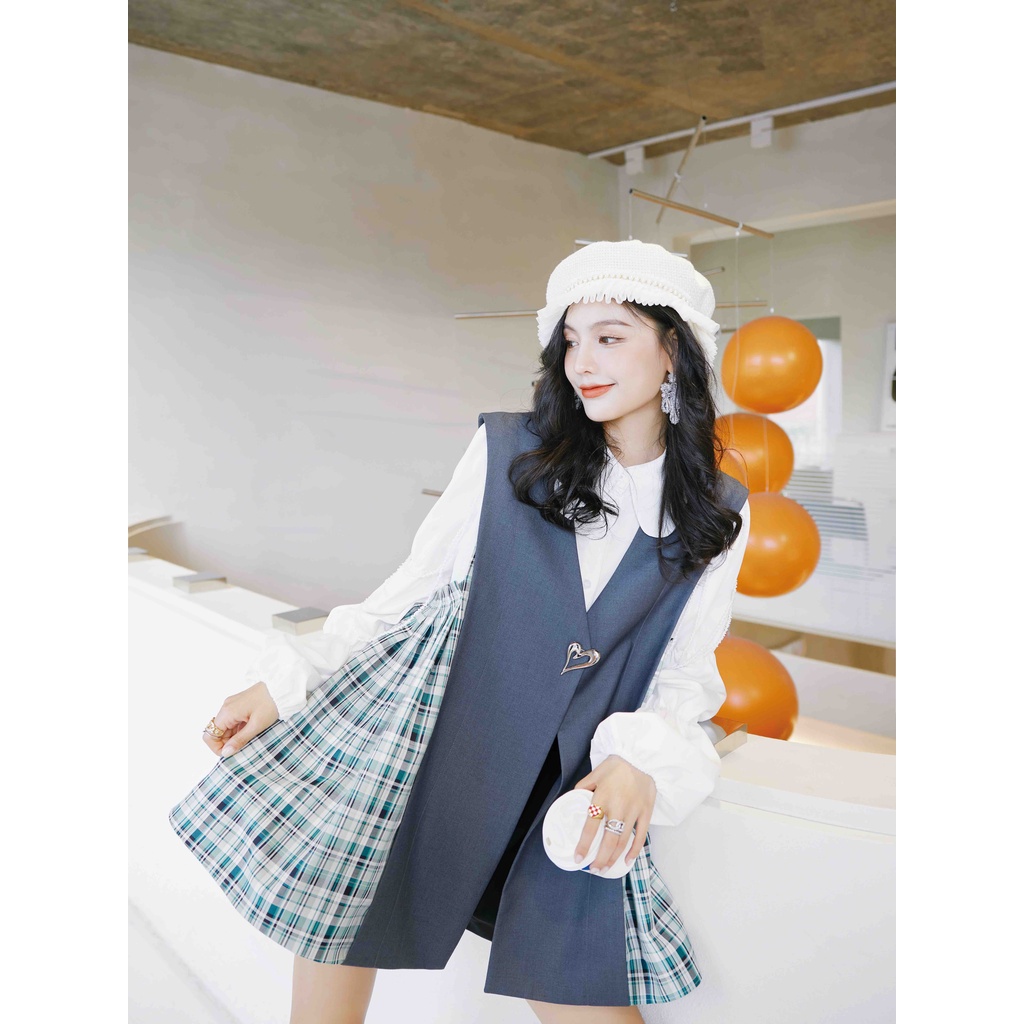 Iris Boutique IV014 21/Falls Dush grey vest-Áo vest | BigBuy360 - bigbuy360.vn