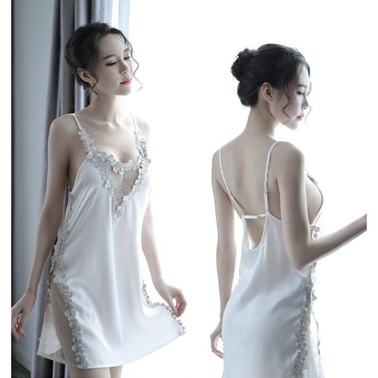 Váy pha ren viền hoa gợi cảm 159000