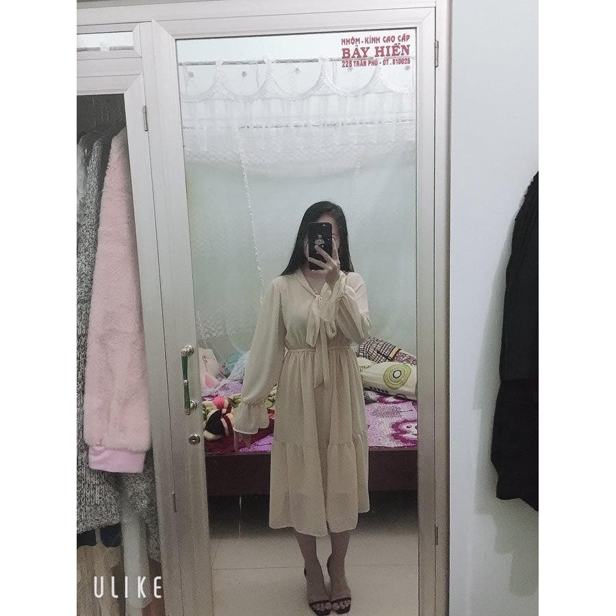 [Mã FAMARAL1 giảm 10K đơn 50K] [CÓ FEEDBACK] - Váy ulzzang tiểu thư công chúa phối nơ - V16 - jannahouse | BigBuy360 - bigbuy360.vn
