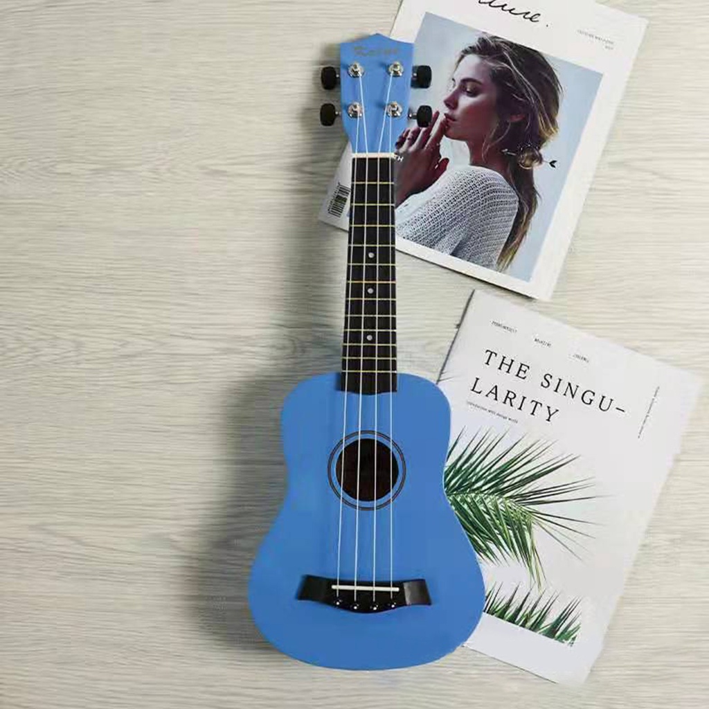 Đàn Ukulele 4 Dây Bằng Gỗ Cho Người Mới Bắt Đầu