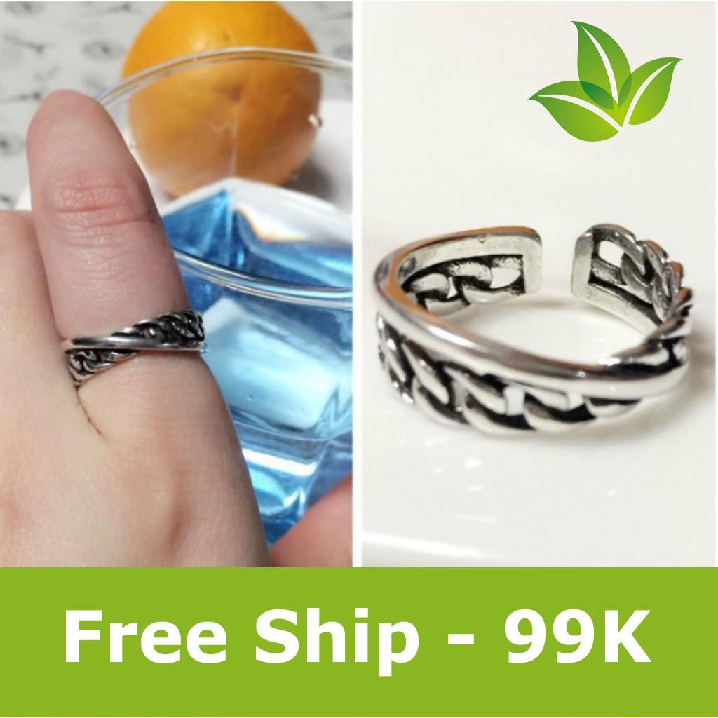 [LUCID] [Ảnh thật] Nhẫn Bạc 925 Sang Trọng Lucid