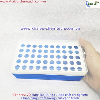 Giá (Hộp) nhựa đựng ống ly tâm eppendorf 1.5ml có nắp 50 lỗ
