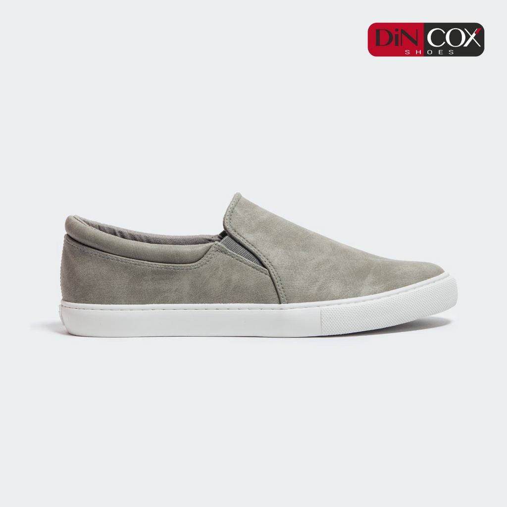Giày SlipOn Nam Da DINCOX C38 L.GREY Đơn Giản Thanh Lịch