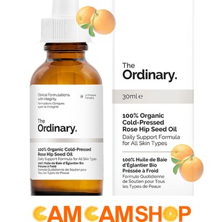 Rose Hip Seed Oil 100% Organic Cold-Pressed 30ml The Ordinary Rosehip CamCamShop