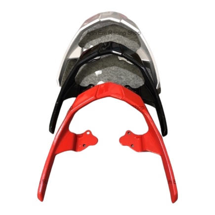 Cảng sau sirius spark màu đen đỏ bạc - Cảng SPARK cho xe sirius