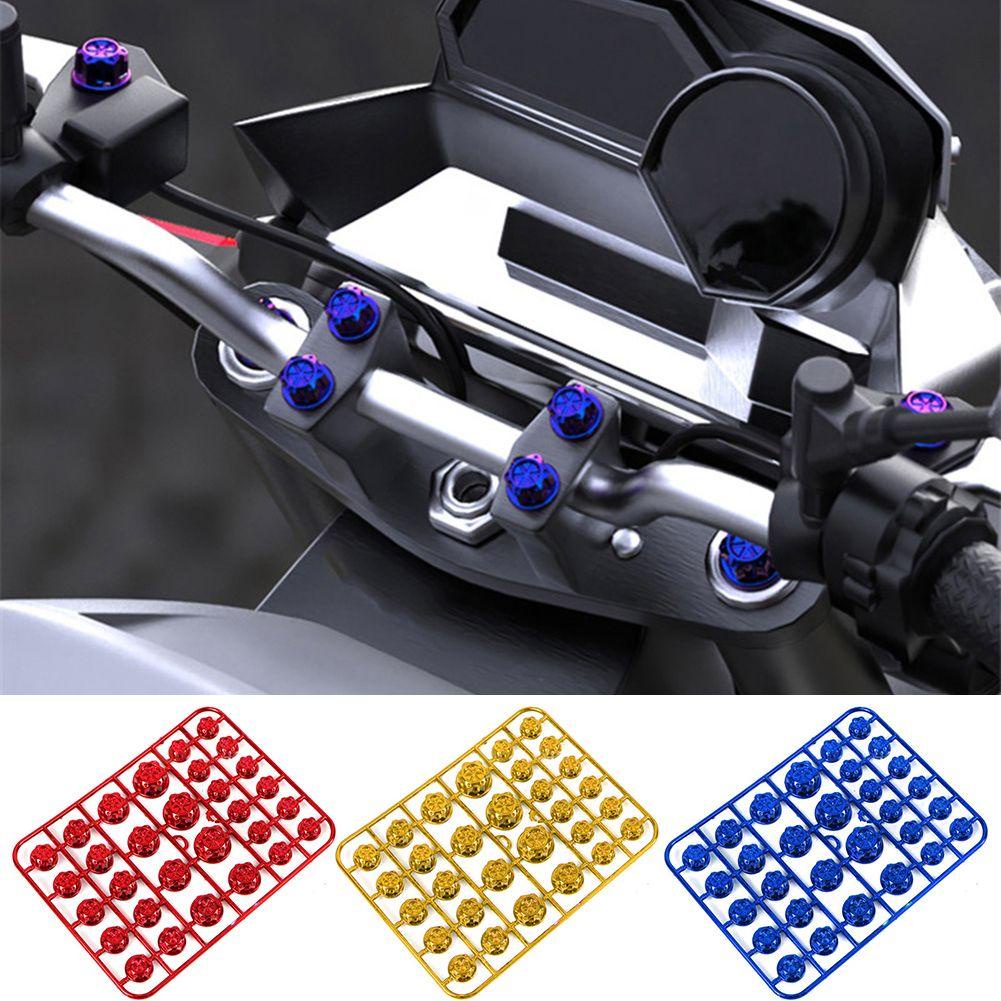 PISTA Set 30 Nắp Đậy Ốc Vít Xe Mô Tô Chuyên Dụng