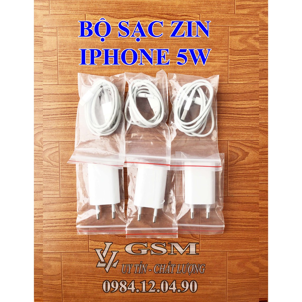 BỘ SẠC ZIN BÓC MÁY 5W
