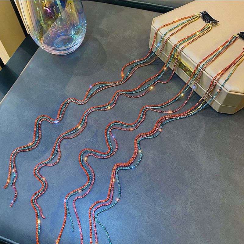 Kẹp Tóc Đính Đá Nhiều Màu Thời Trang 2022