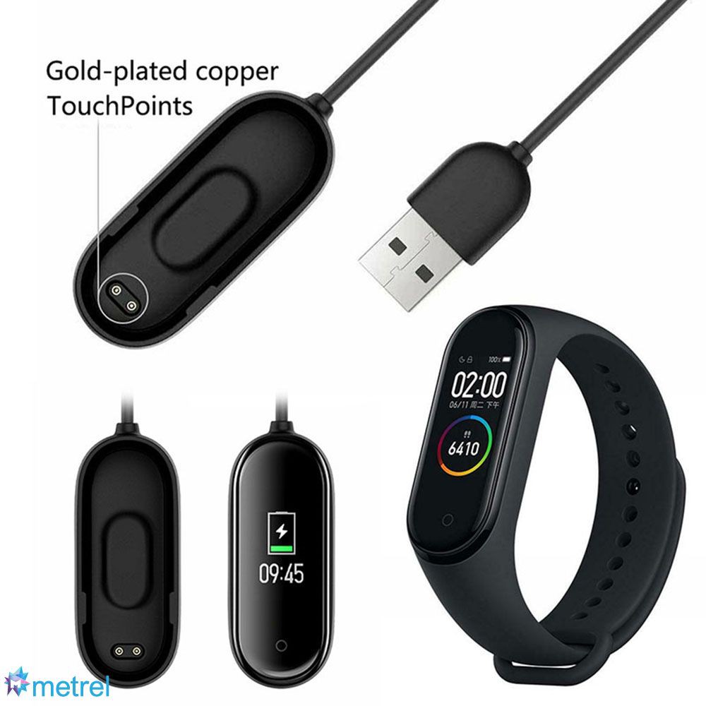 Dây cáp sạc USB cho đồng hồ thông minh Xiaomi Mi Band 4