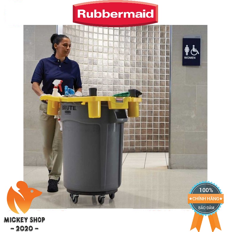 Thùng Nhựa Đa Năng Brute 37 Lit - 10 gallons Cao Cấp RUBBERMAID
