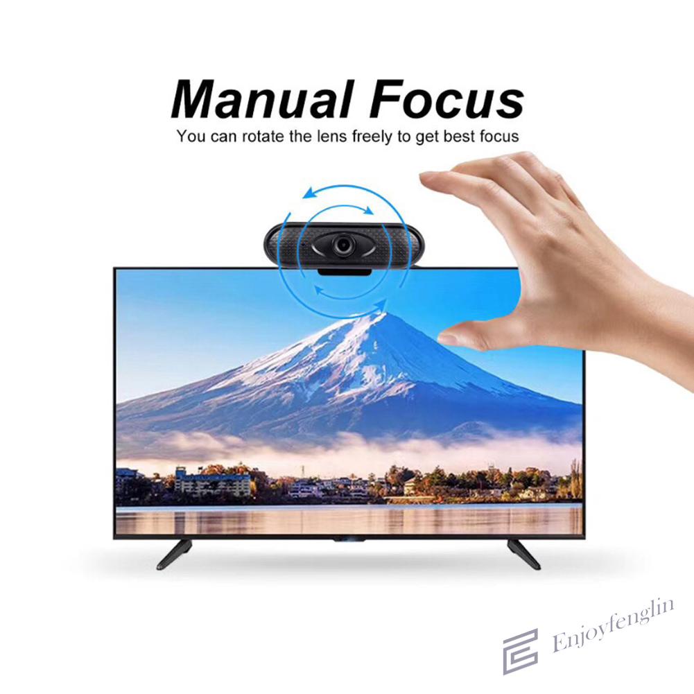 Webcam 2mp Usb Tích Hợp Micro 1080p Hd Cho Máy Tính | BigBuy360 - bigbuy360.vn